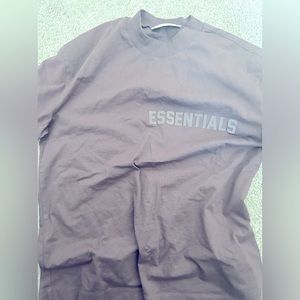 essentials shirt purple